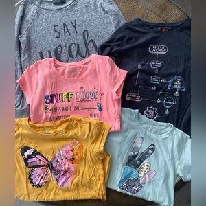 Girls shirt lot 10/12